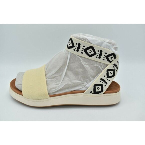 Zodiac Womens Size 9.5 M Cyprus Flatform Birch Multi Tan Brown Gladiator Sandals - Picture 5 of 11